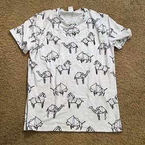 Blackmilk Clothing Origami LA Tee Size M